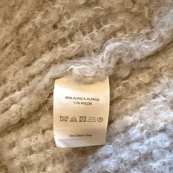 Free People Alpaca Turtleneck Sweater - Cream - Picture 2 of 4